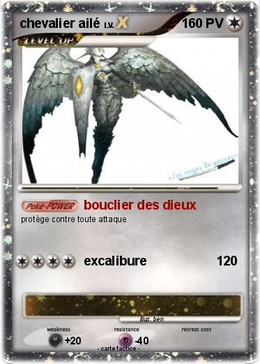Pokemon chevalier ailé