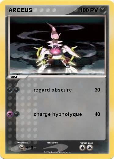 Pokemon ARCEUS