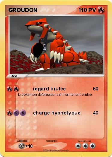 Pokemon GROUDON