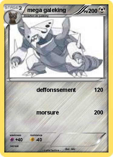 Pokemon mega galeking