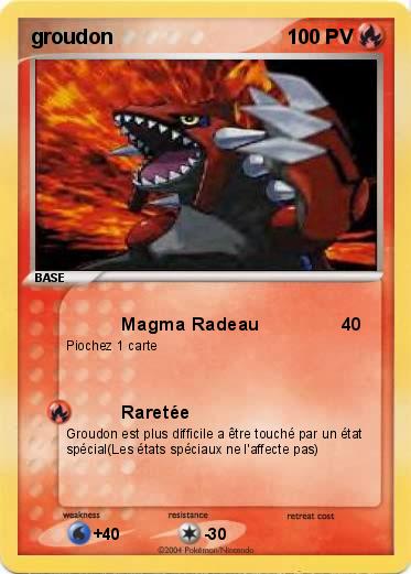 Pokemon groudon