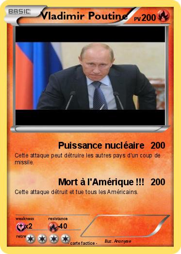 Pokemon Vladimir Poutine