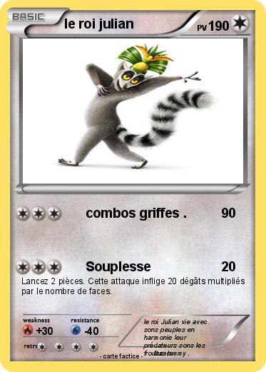 Pokemon le roi julian