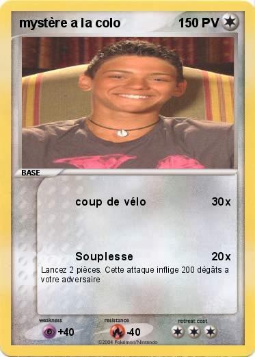 Pokemon mystère a la colo