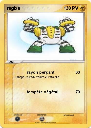 Pokemon régixe