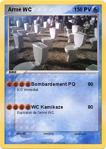 Pokemon Armé WC