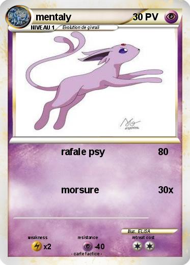 Pokemon mentaly