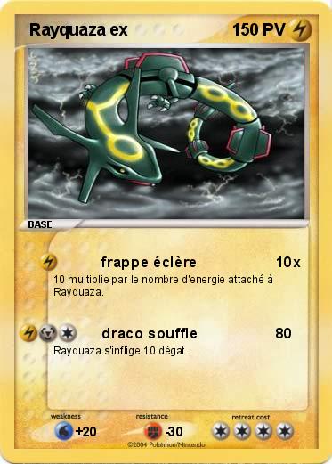 Pokemon  Rayquaza ex