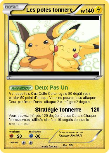 Pokemon Les potes tonnere
