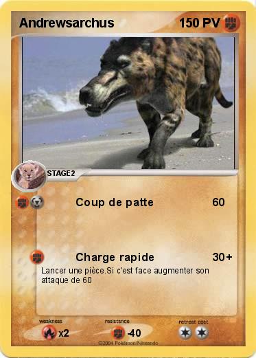 Pokemon Andrewsarchus