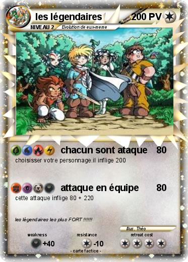 Pokemon les légendaires