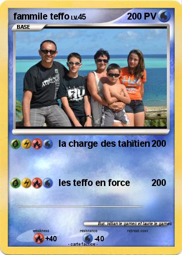 Pokemon fammile teffo