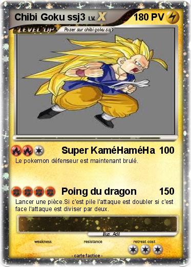 Pokemon Chibi Goku ssj3