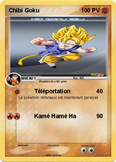 Pokemon Chibi Goku