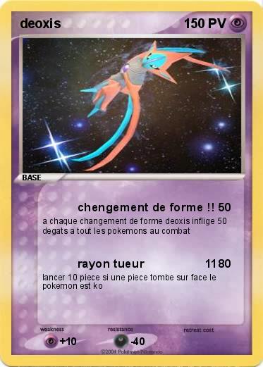 Pokemon deoxis                              