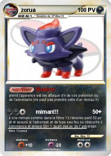 Pokemon zorua