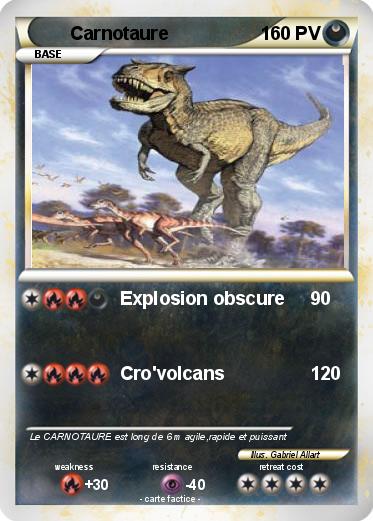 Pokemon Carnotaure