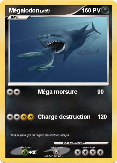 Pokemon Mégalodon