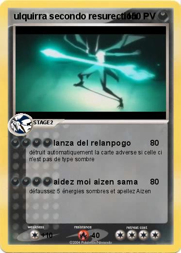 Pokemon ulquirra secondo resurection
