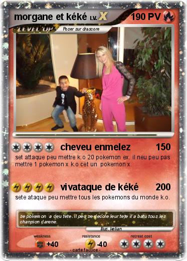 Pokemon morgane et kéké