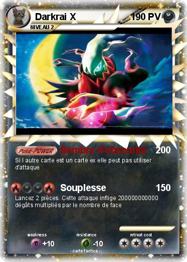 Pokemon Darkrai X
