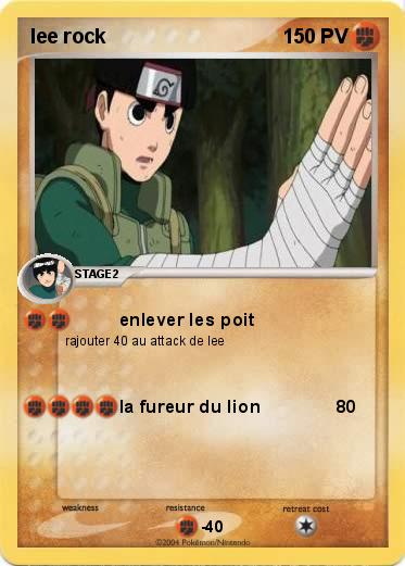 Pokemon lee rock