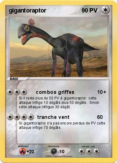 Pokemon gigantoraptor