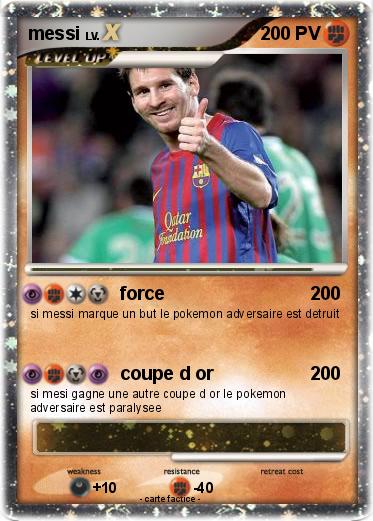 Pokemon messi