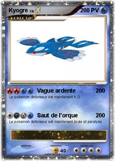 Pokemon Kyogre