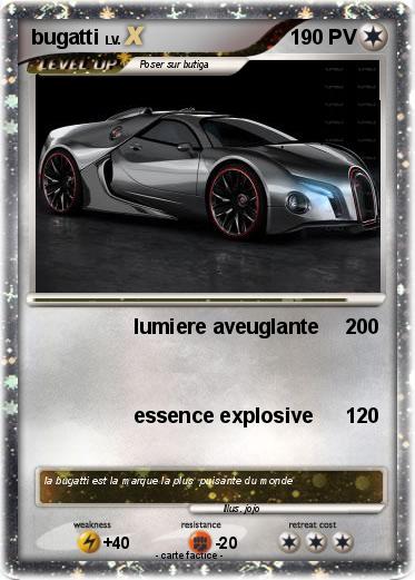 Pokemon bugatti