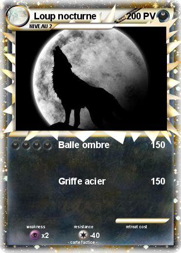 Pokemon Loup nocturne