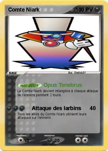 Pokemon Comte Niark