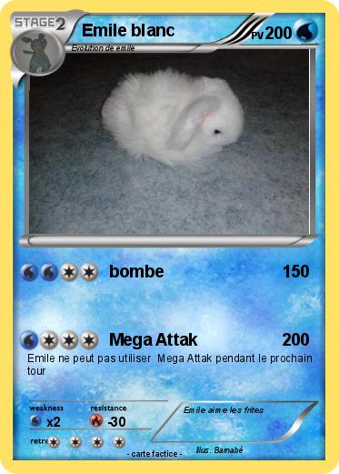 Pokemon Emile blanc