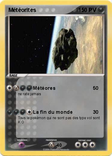 Pokemon Météorites