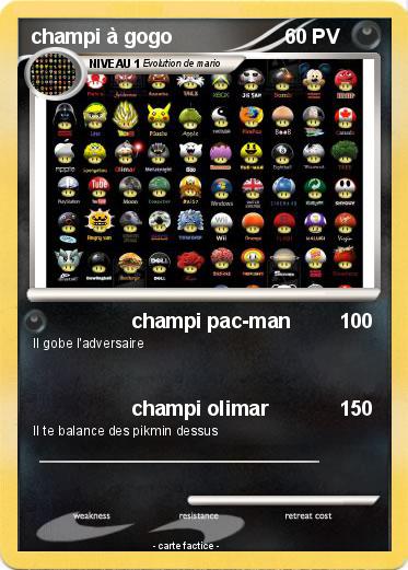 Pokemon champi à gogo