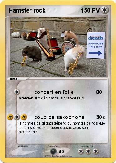 Pokemon Hamster rock            