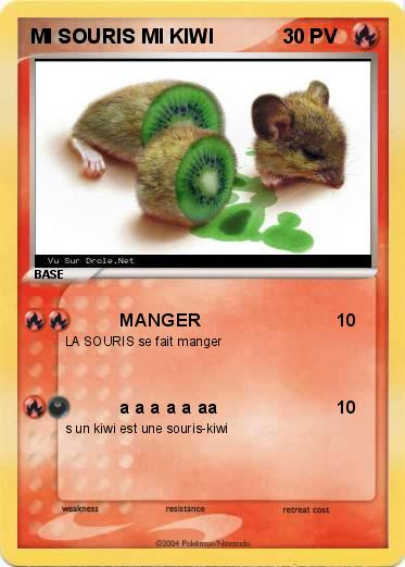 Pokemon MI SOURIS MI KIWI