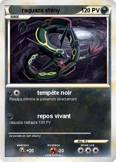 Pokemon raquaza shiny