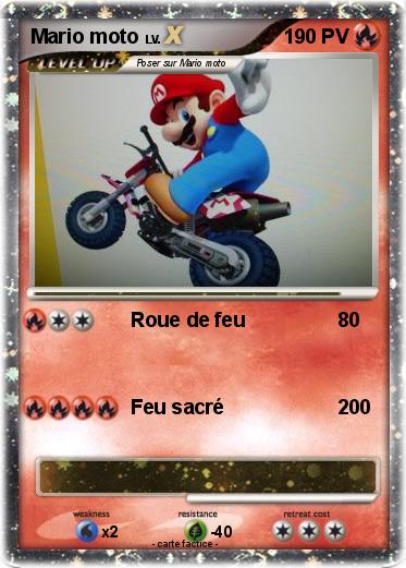 Pokemon Mario moto
