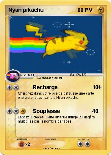 Pokemon Nyan pikachu