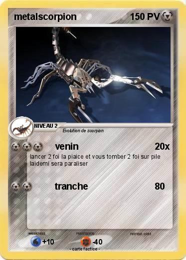 Pokemon metalscorpion