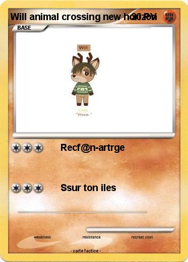 Pokemon Will animal crossing new horizon