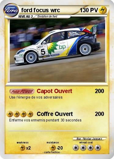 Pokemon ford focus wrc