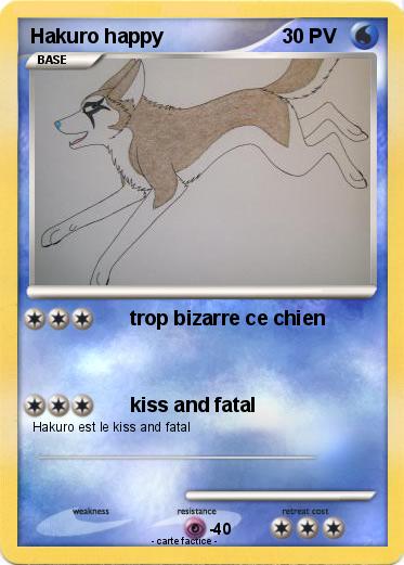 Pokemon Hakuro happy