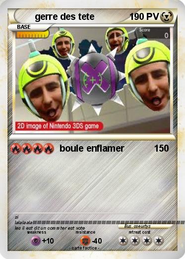 Pokemon gerre des tete