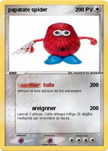 Pokemon papatate spider