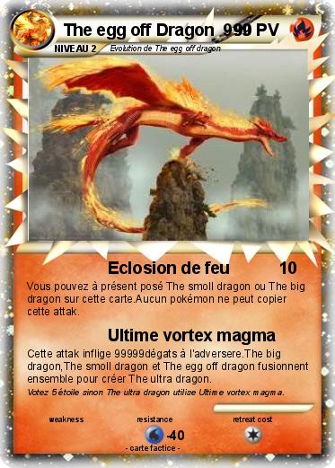Pokemon The egg off Dragon  999