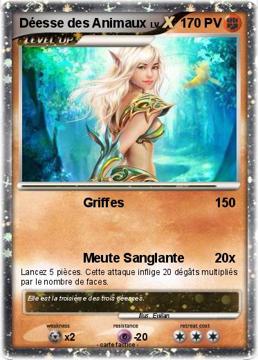 Pokemon Déesse des Animaux