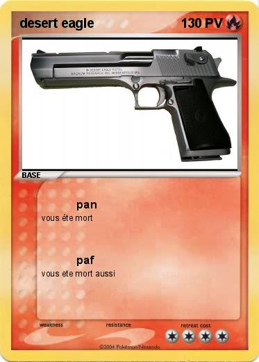 Pokemon desert eagle