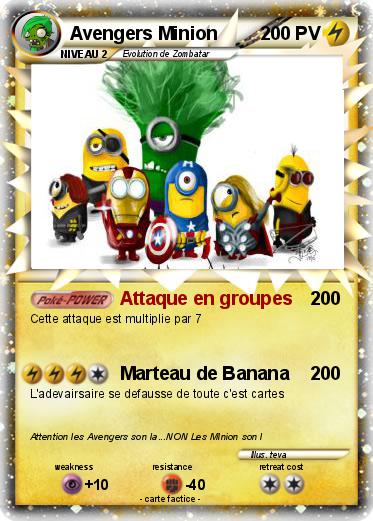 Pokemon Avengers Minion